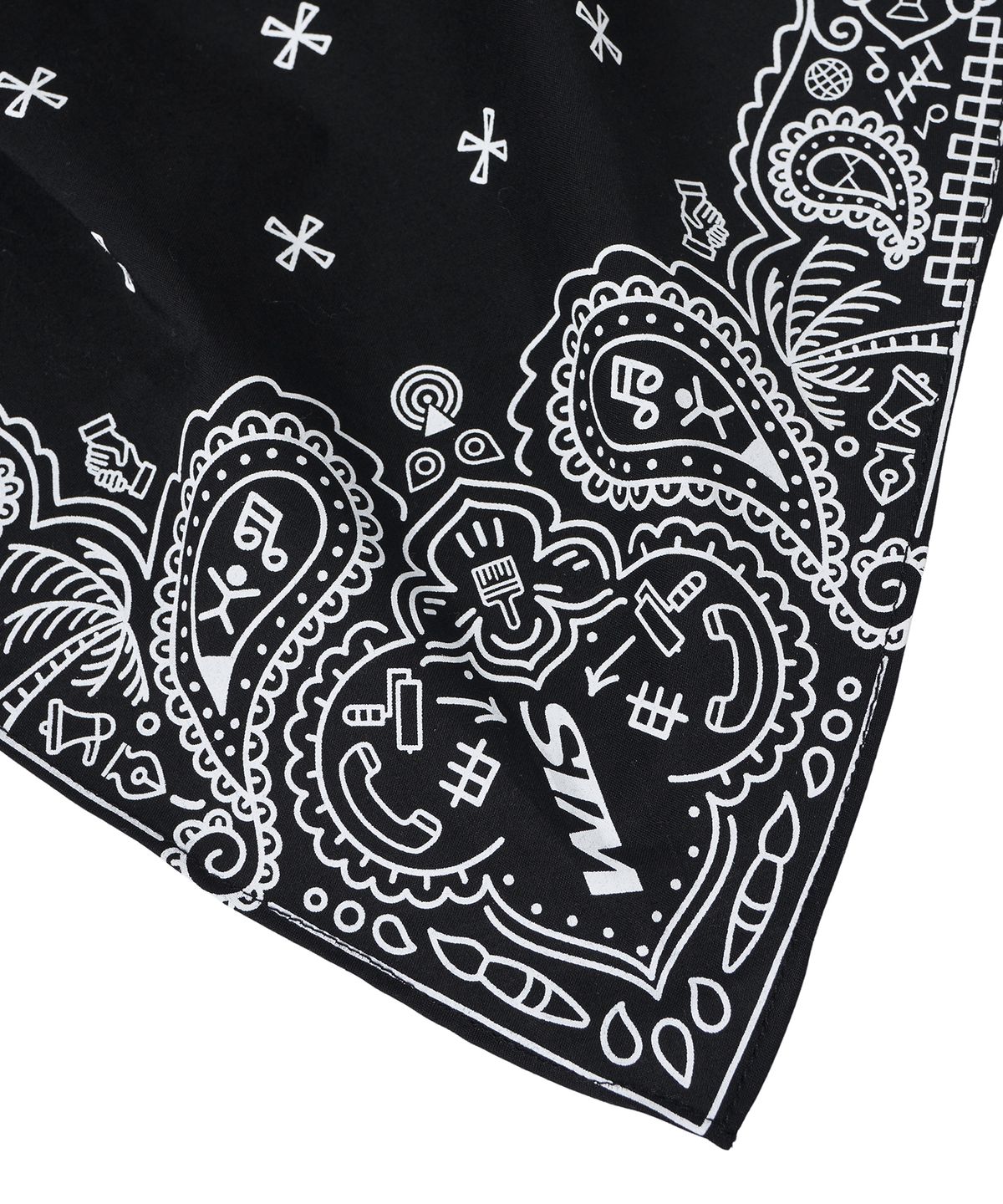 브라운브레스 키즈(BROWNBREATH KIDS) KIDS BANDANA CAP - IVORY