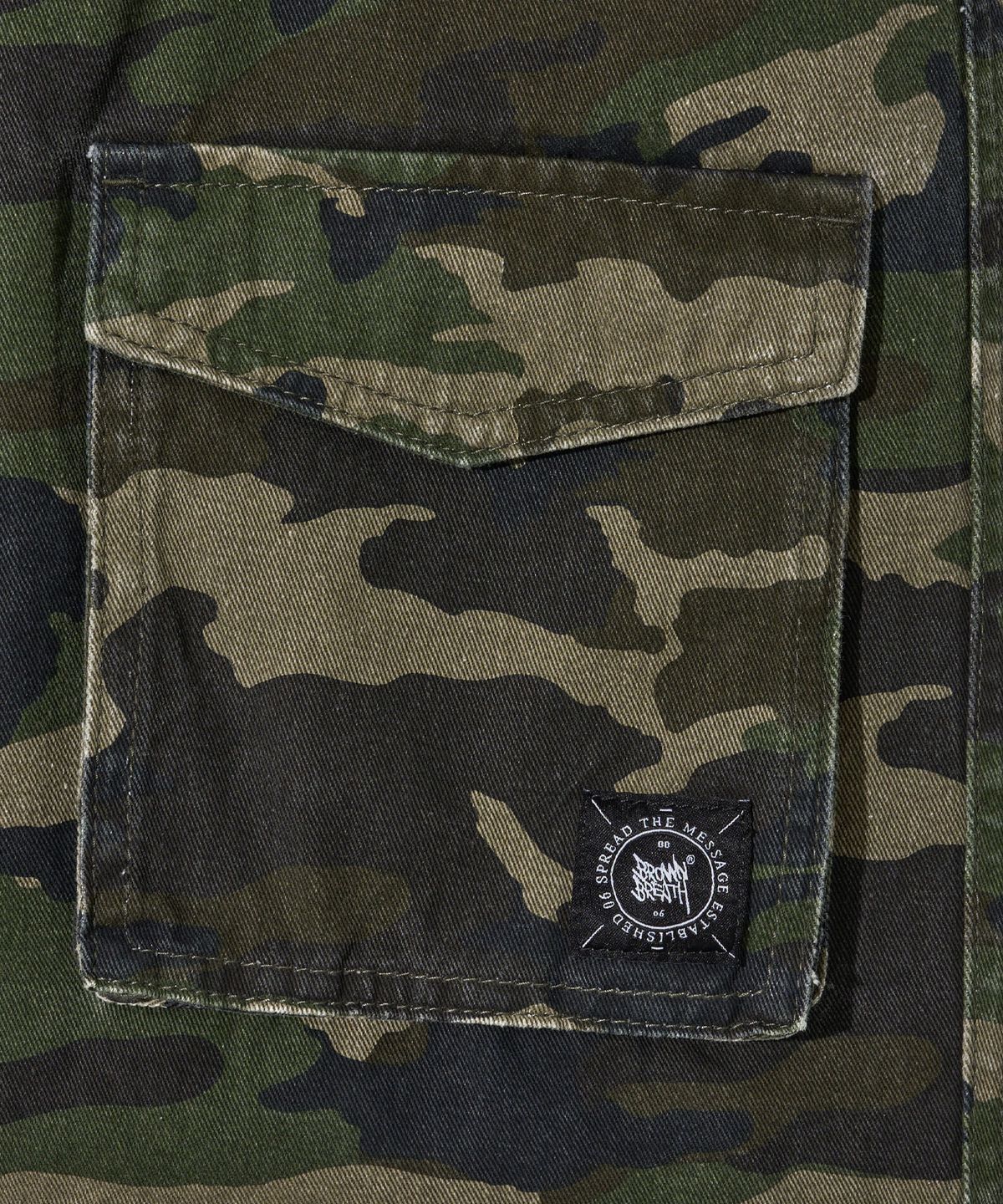 브라운브레스 키즈(BROWNBREATH KIDS) KIDS CAMO BERMUDA PANTS - KHAKI