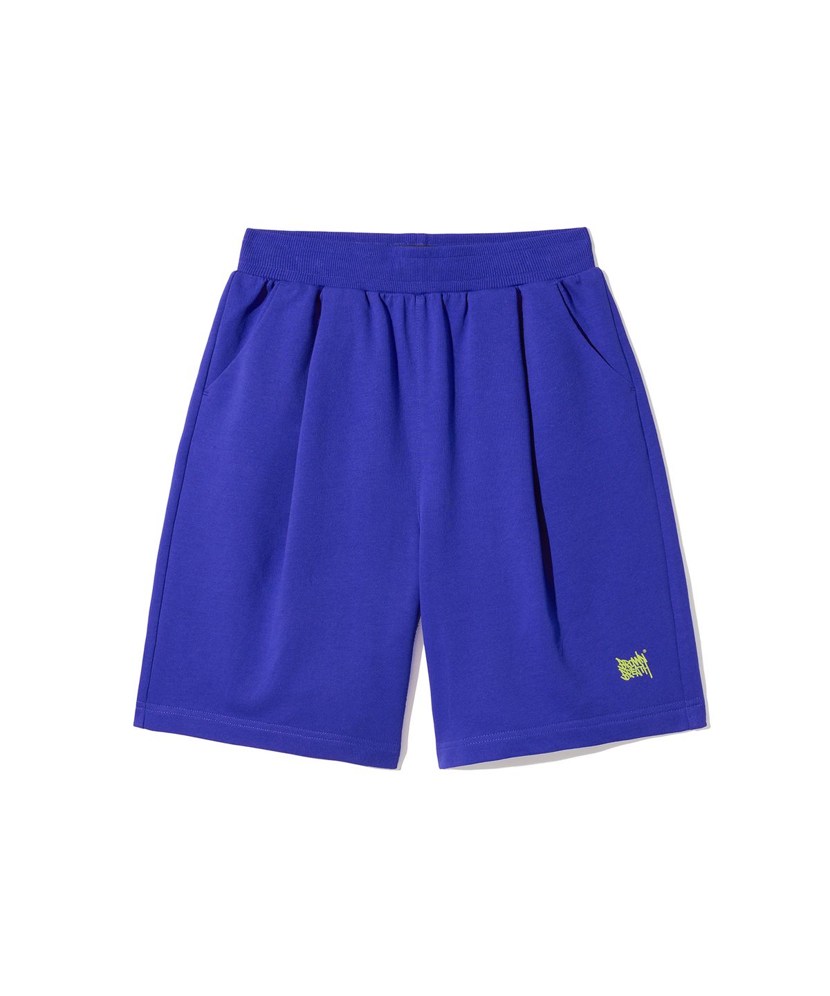 브라운브레스 키즈(BROWNBREATH KIDS) KIDS TAG COTTON SHORTS - BLUE