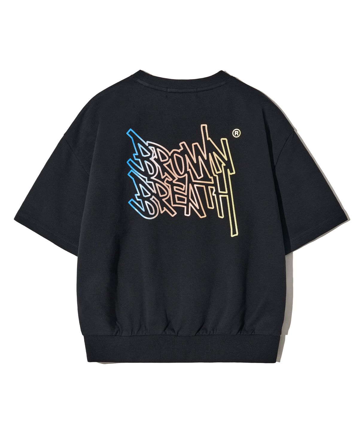 브라운브레스 키즈(BROWNBREATH KIDS) KIDS NEON TAG MTM TEE - BLACK