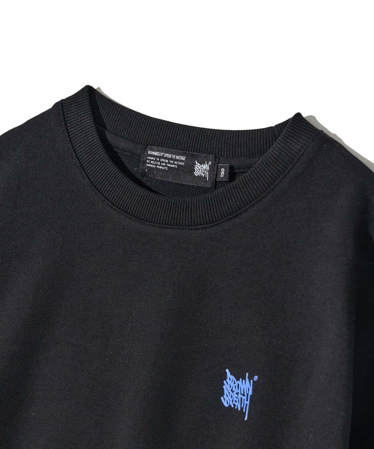 브라운브레스 키즈(BROWNBREATH KIDS) KIDS NEON TAG MTM TEE - BLACK