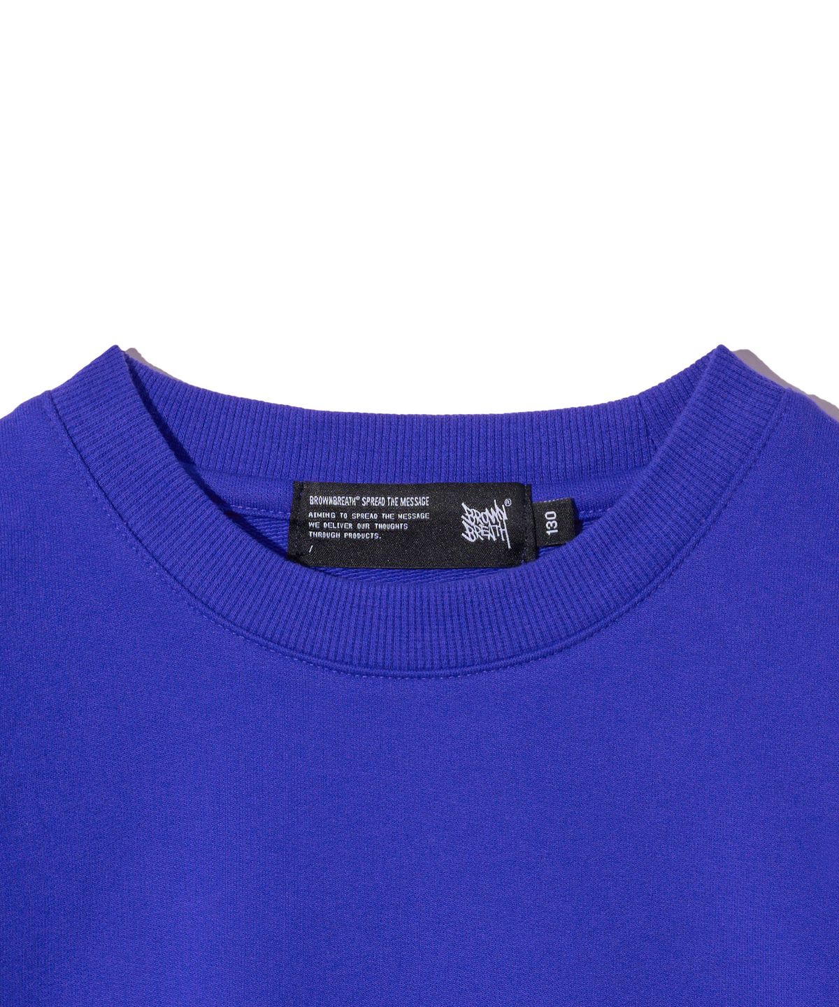 브라운브레스 키즈(BROWNBREATH KIDS) KIDS TAG MTM TEE - BLUE