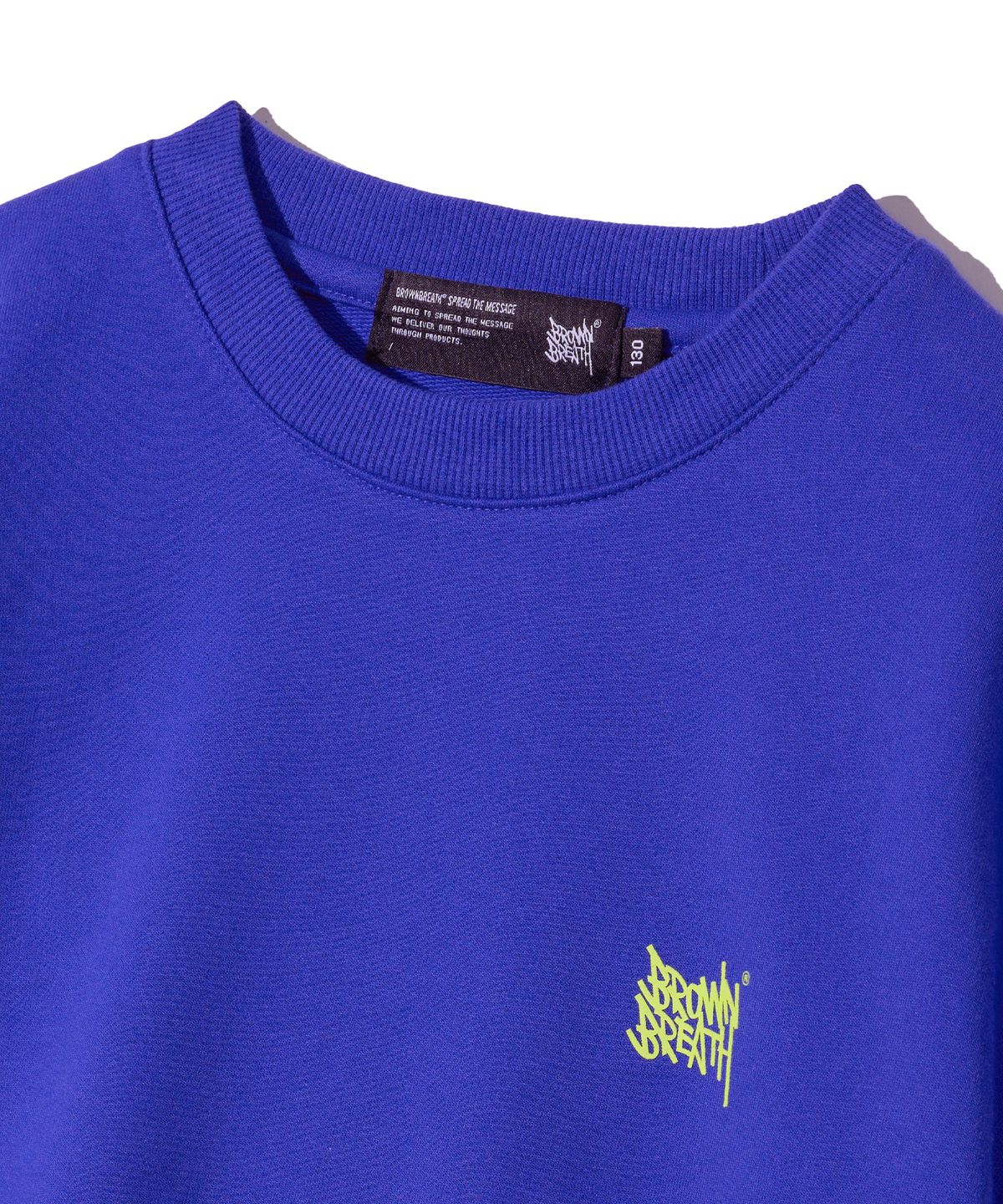 브라운브레스 키즈(BROWNBREATH KIDS) KIDS TAG MTM TEE - BLUE