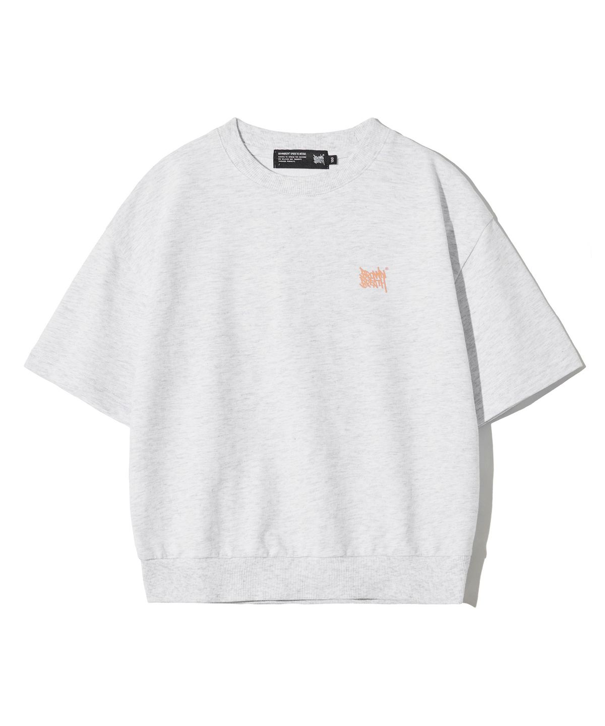 브라운브레스 키즈(BROWNBREATH KIDS) KIDS TAG MTM TEE - ASH