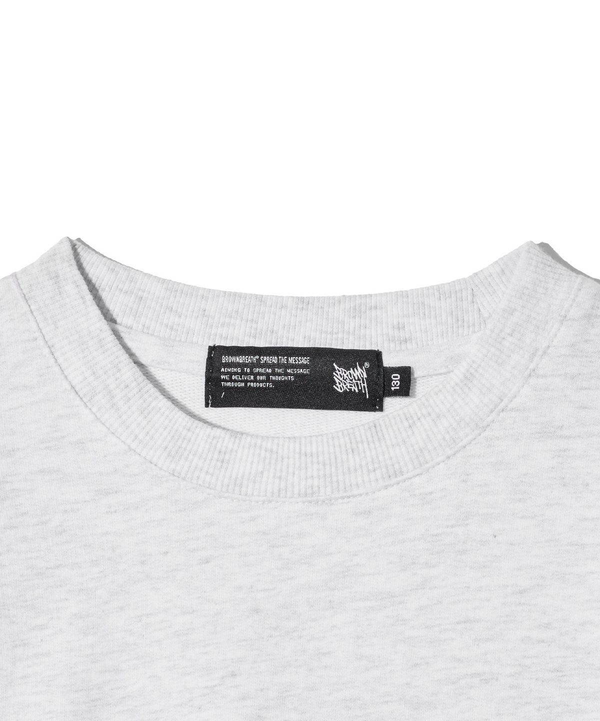 브라운브레스 키즈(BROWNBREATH KIDS) KIDS TAG MTM TEE - ASH