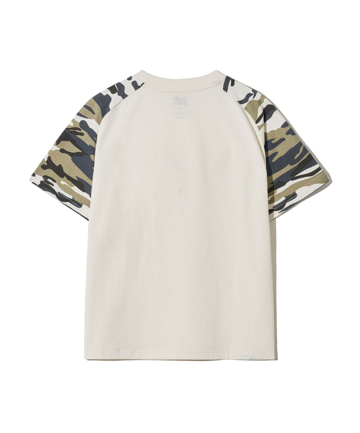 브라운브레스 키즈(BROWNBREATH KIDS) KIDS CAMO TAG TEE - CREAM