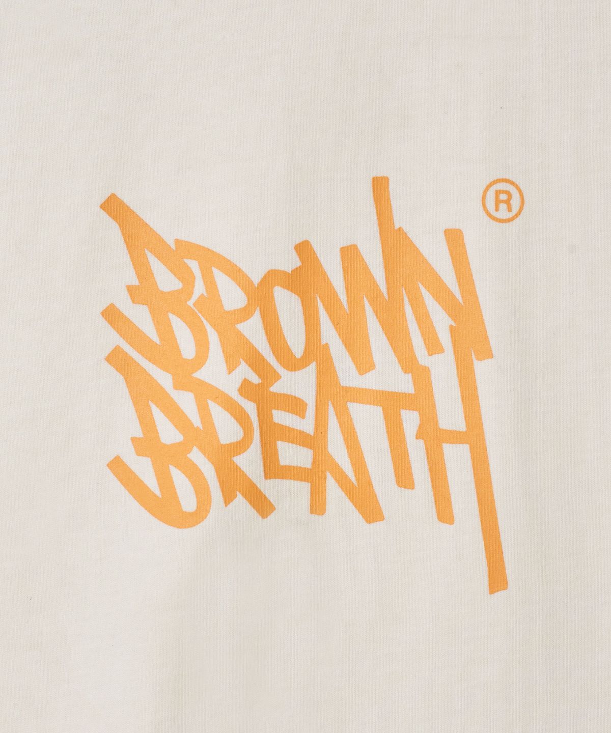 브라운브레스 키즈(BROWNBREATH KIDS) KIDS CAMO TAG TEE - CREAM