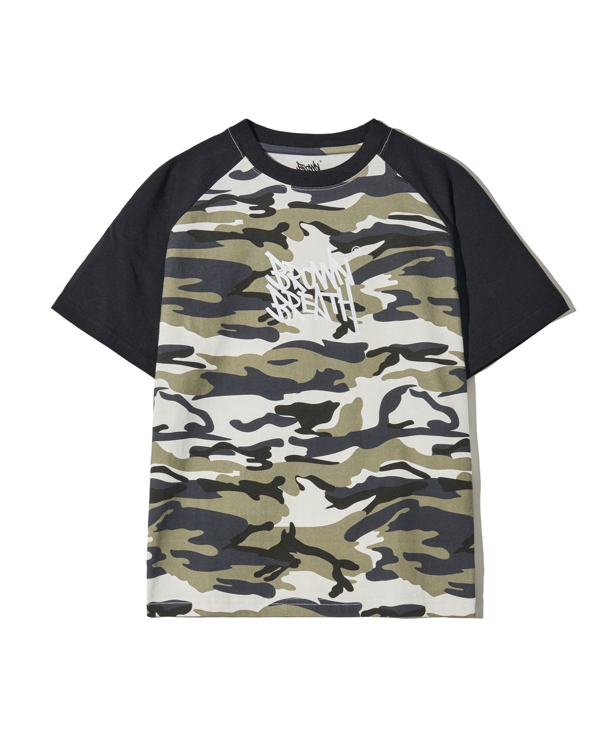 브라운브레스 키즈(BROWNBREATH KIDS) KIDS CAMO TAG TEE - KHAKI