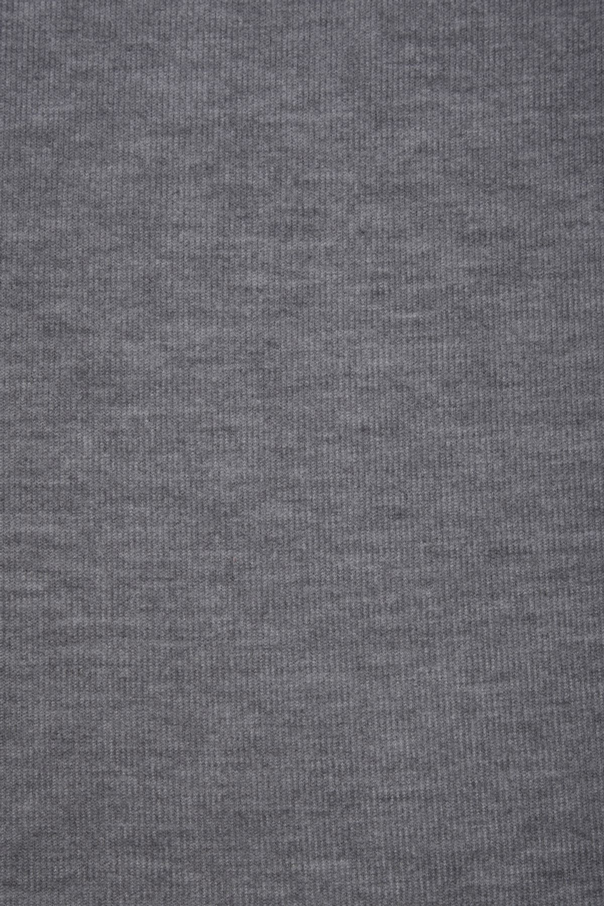 어텐즈(ATTENDS) Restrained boat neck tee shirt (Gray)