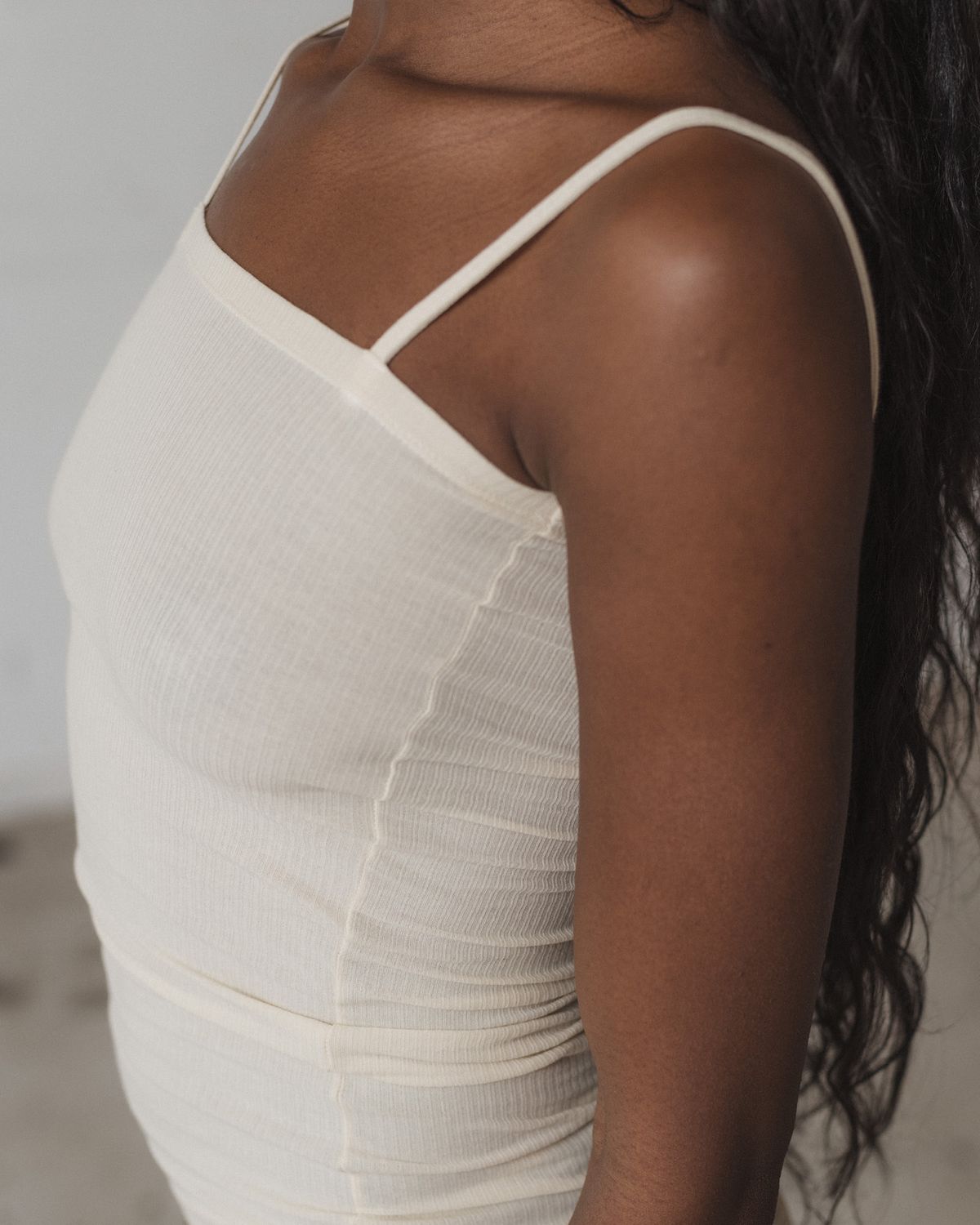 베이스레인지(BASERANGE) NIDA TANK (COTTON RIB)