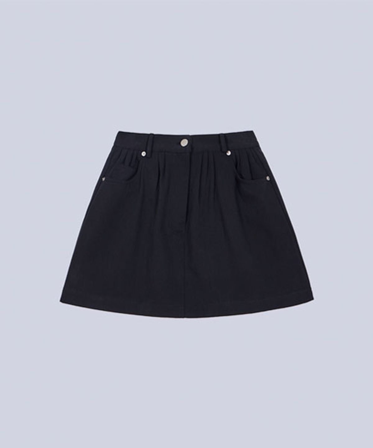 헤인트(HAINT) HEARTS BALLOON SKIRT_BLACK