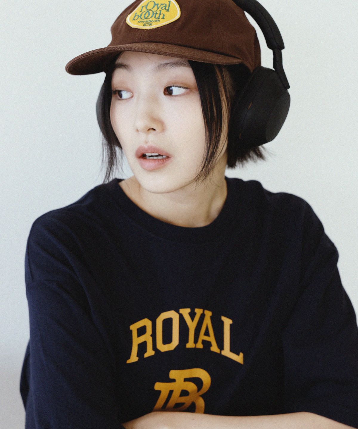 로얄부스(ROYALBOOTH) 메이저 RB 반팔 티셔츠 [네이비]