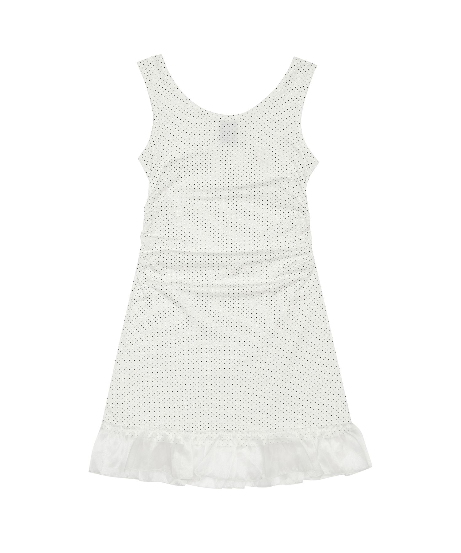 [LUV IS TRUE]★25SS★韓国人気★LVTR LAYERED FRILL DRESS LVTR LAYERED FRILL DRESS (BLACK) - LUVISTRUE | 60% - Asian