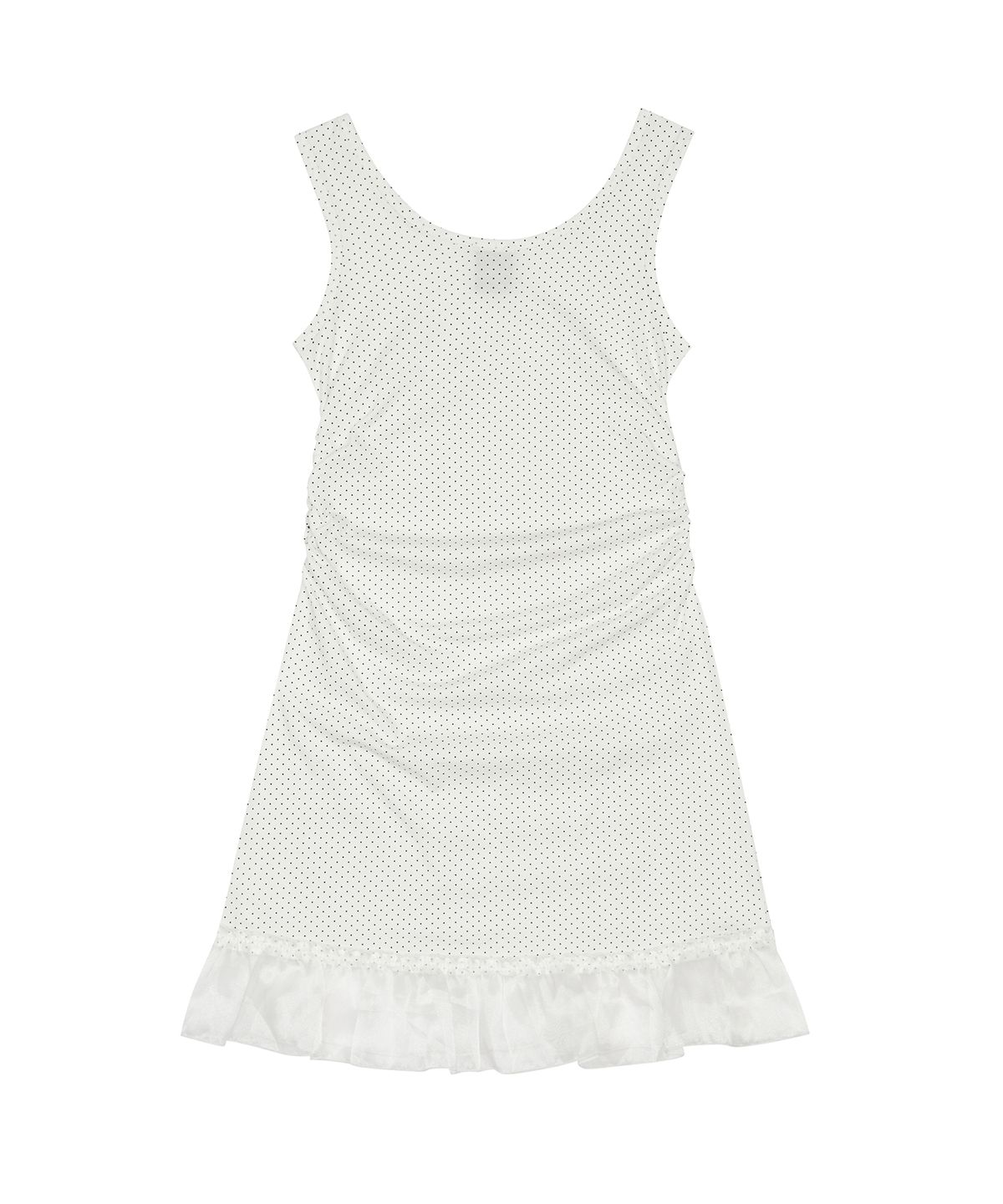 러브이즈트루(LUVISTRUE) LVTR LAYERED FRILL DRESS(WHITE)