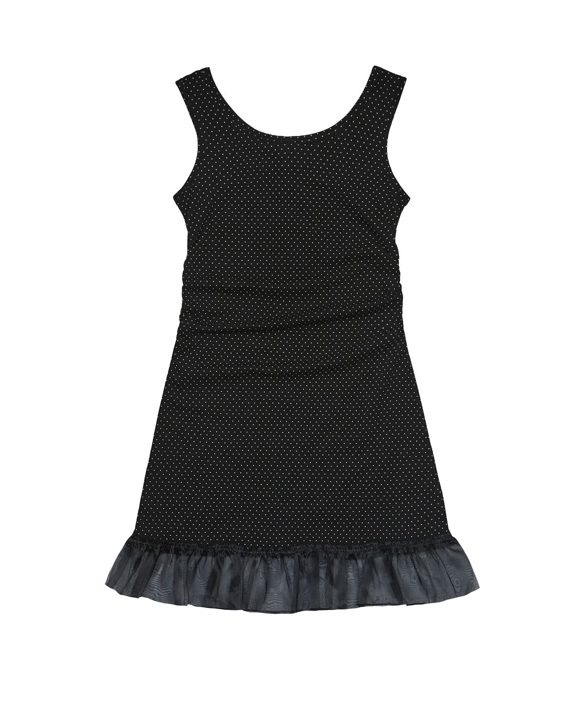 러브이즈트루(LUVISTRUE) LVTR LAYERED FRILL DRESS(BLACK)
