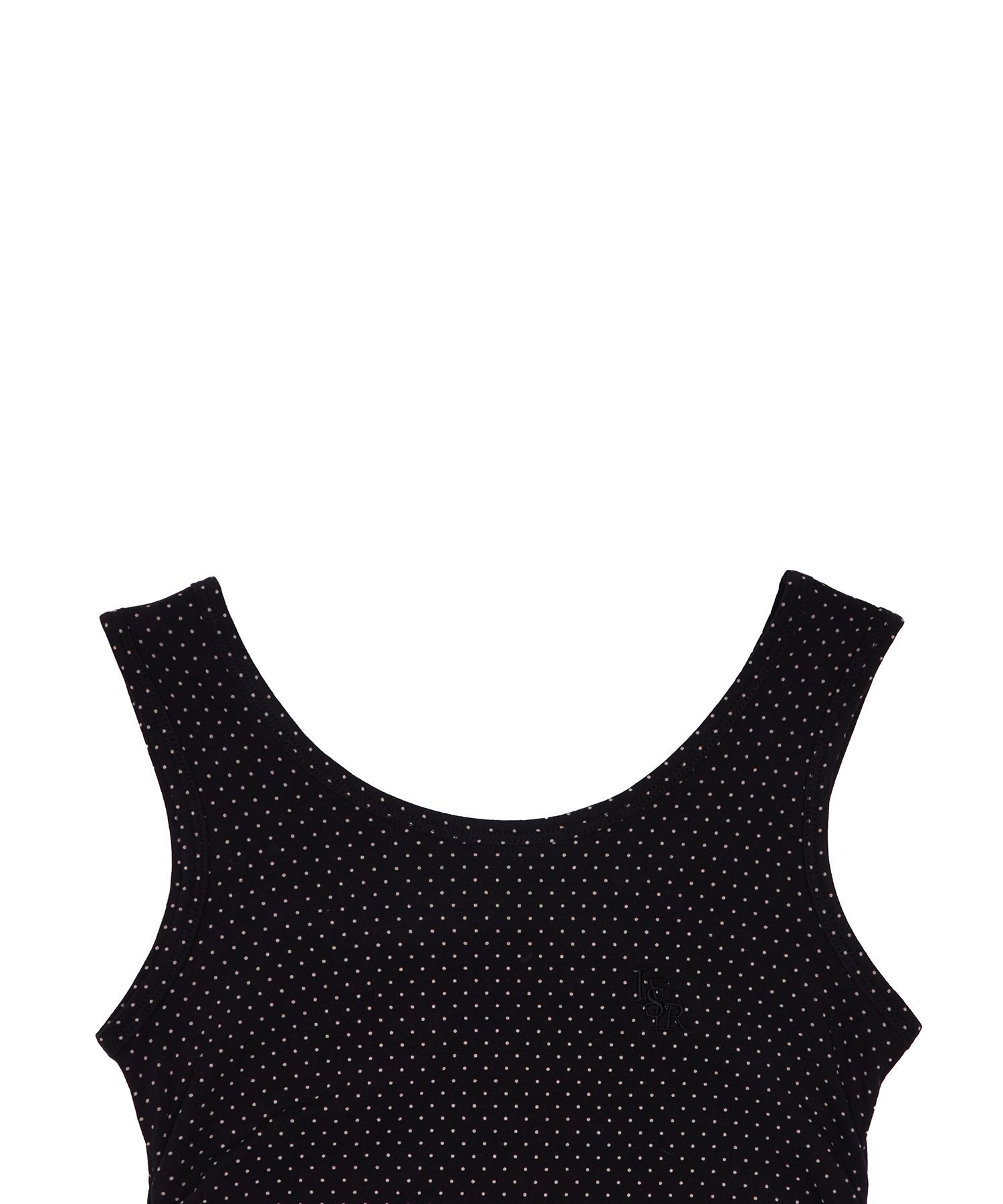 MUSINSA公式 | LUV IS TRUE LVTR LAYERED FRILL DRESS(BLACK)