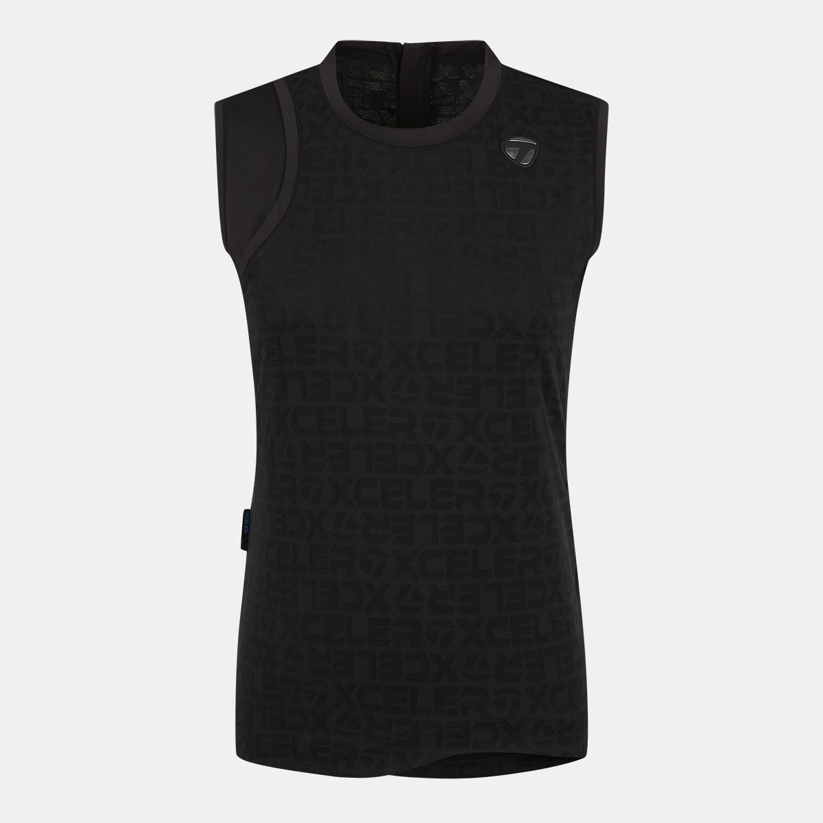 테일러메이드 어패럴(TAYLORMADE APPAREL) 여성 자카드 슬리브리스 티셔츠 TTO-63HG41-192