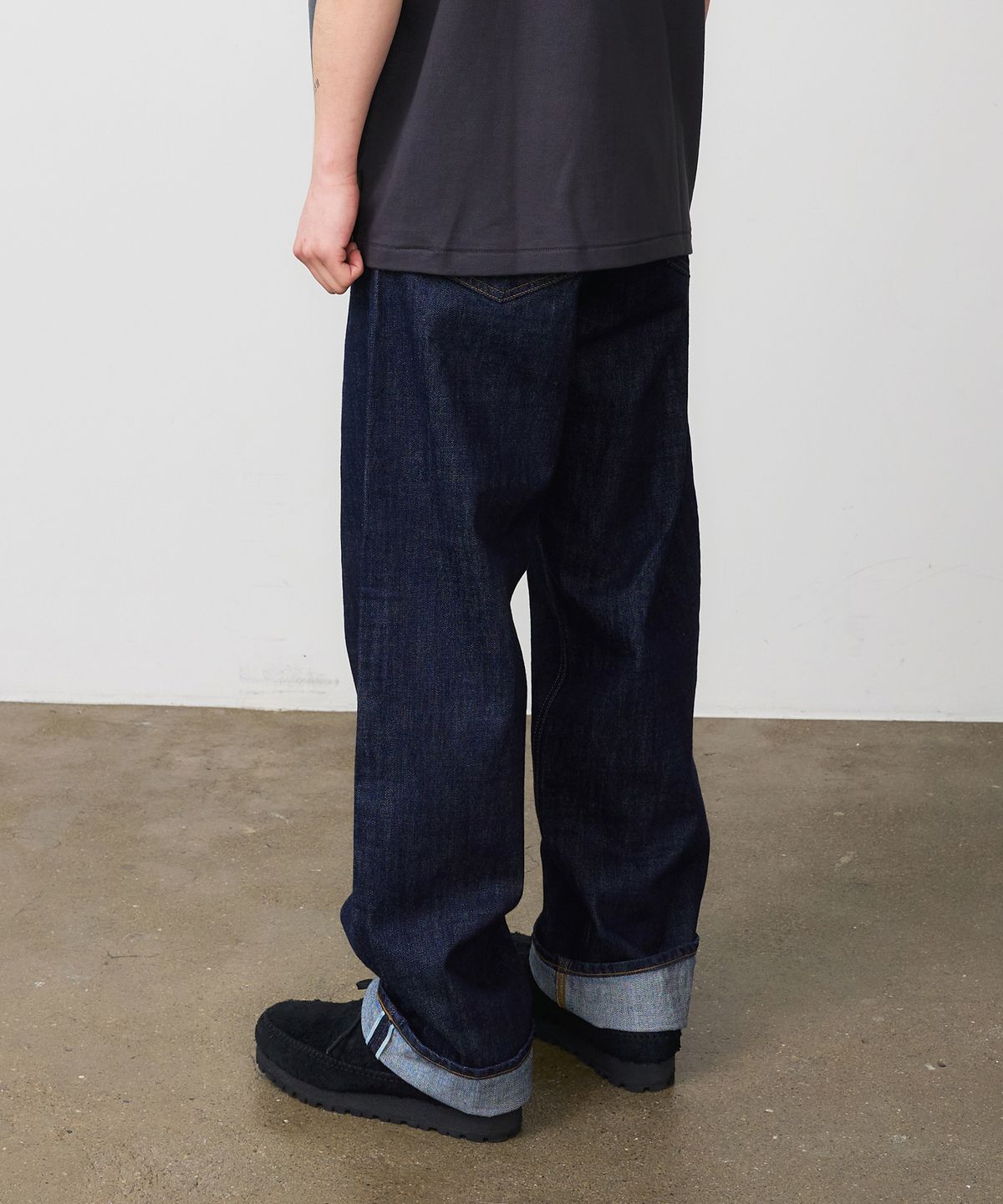 덴메이드(DENMADE) DEN0881 Selvedge Wide Tapered (Mid Indigo)