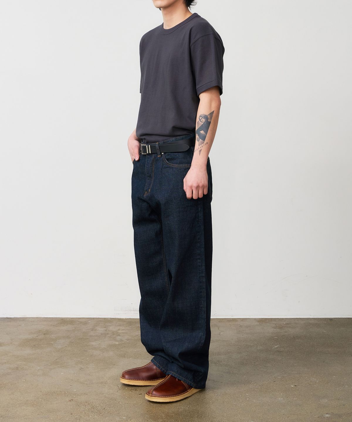 덴메이드(DENMADE) DEN0901 Selvedge Extra Wide Fit (Deep Indigo)