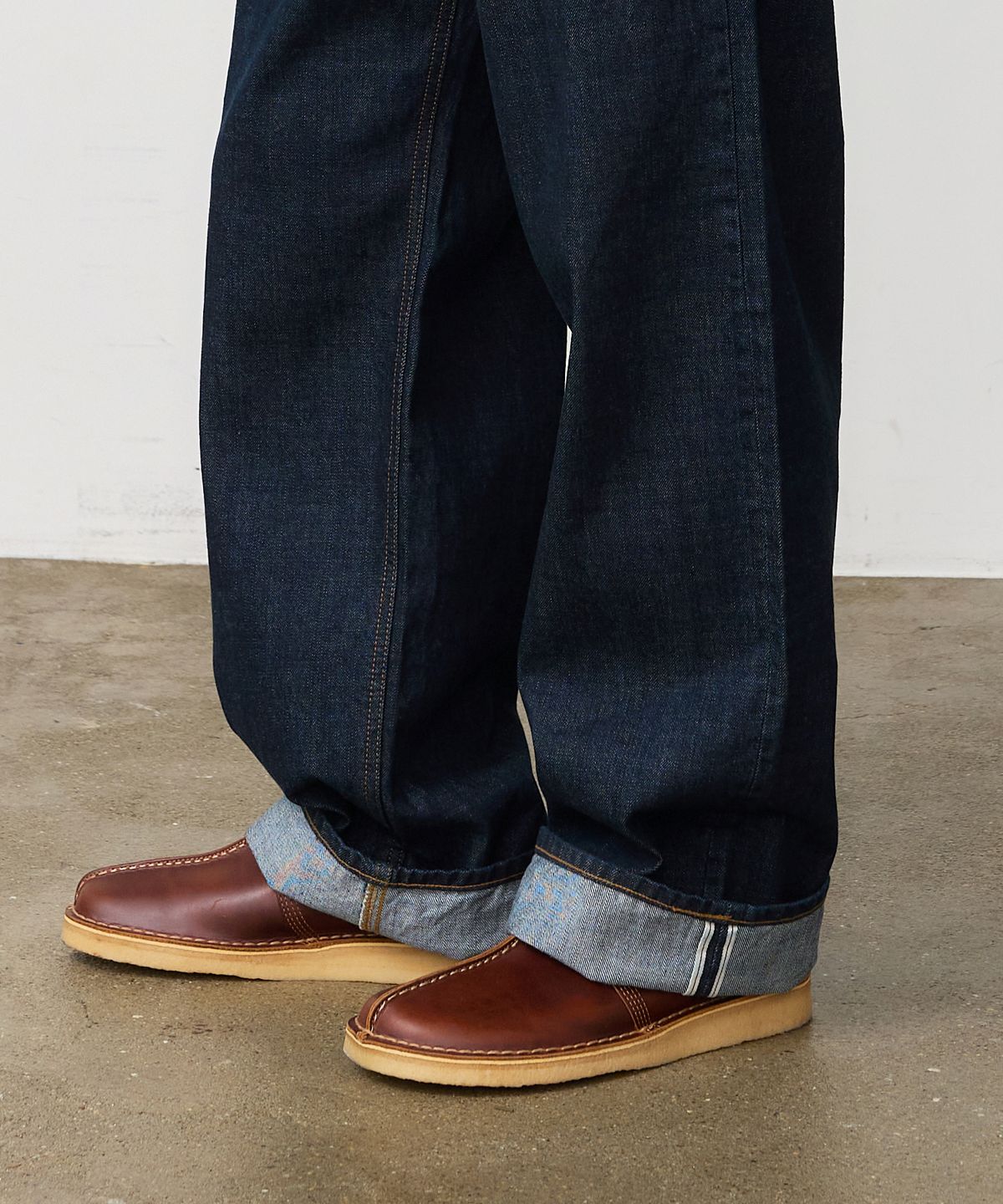 덴메이드(DENMADE) DEN0901 Selvedge Extra Wide Fit (Deep Indigo)