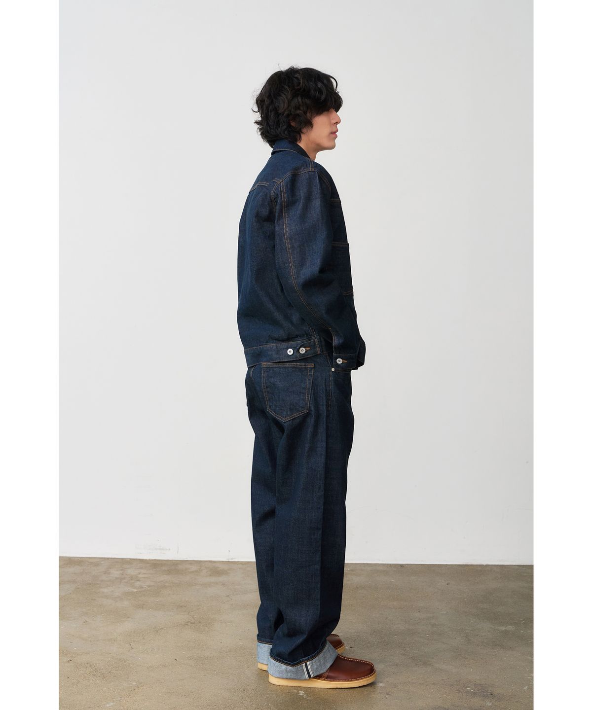 덴메이드(DENMADE) DEN0901 Selvedge Extra Wide Fit (Deep Indigo)