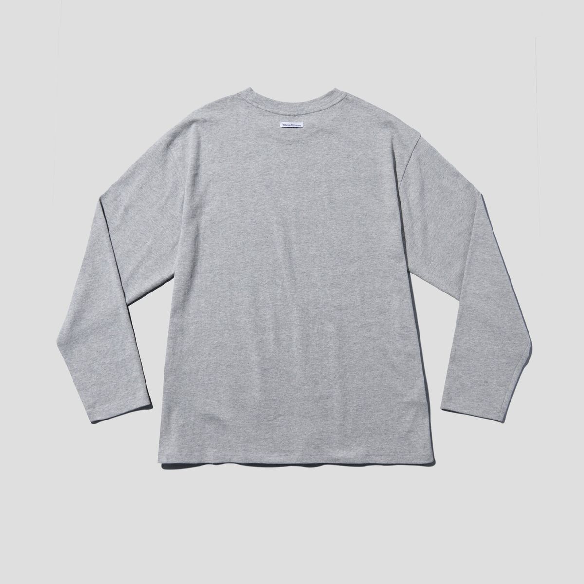 어텐즈(ATTENDS) Basic Long Sleeve Tee Shirt (Gray)