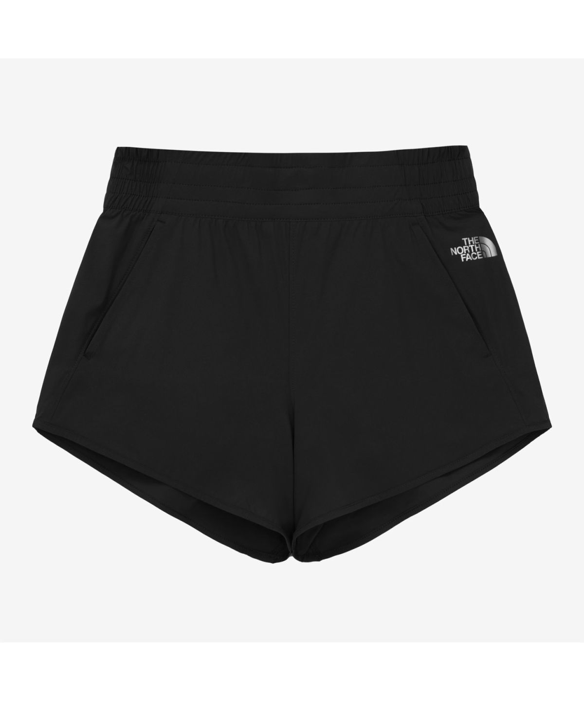 노스페이스(THE NORTH FACE) NS6NR07B 아이스 페이스 쇼츠 BLACK