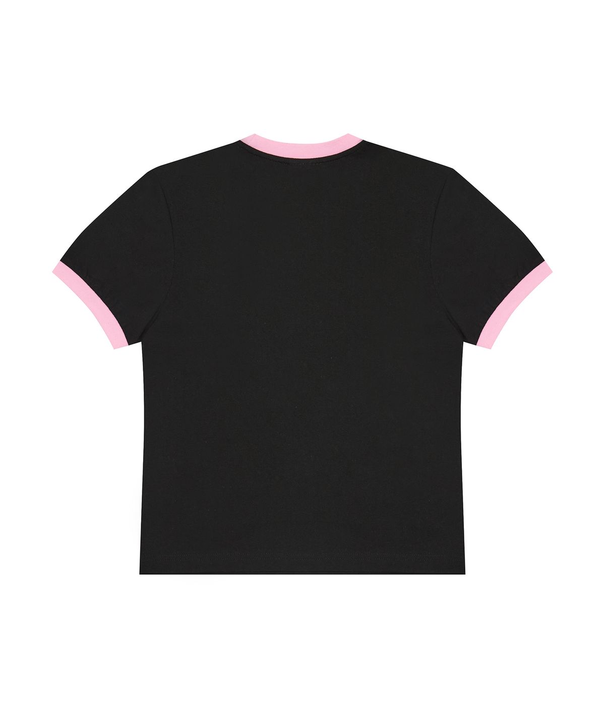 러브이즈트루(LUVISTRUE) SM HOW DEEP HEART TANG TEE(BLACK)