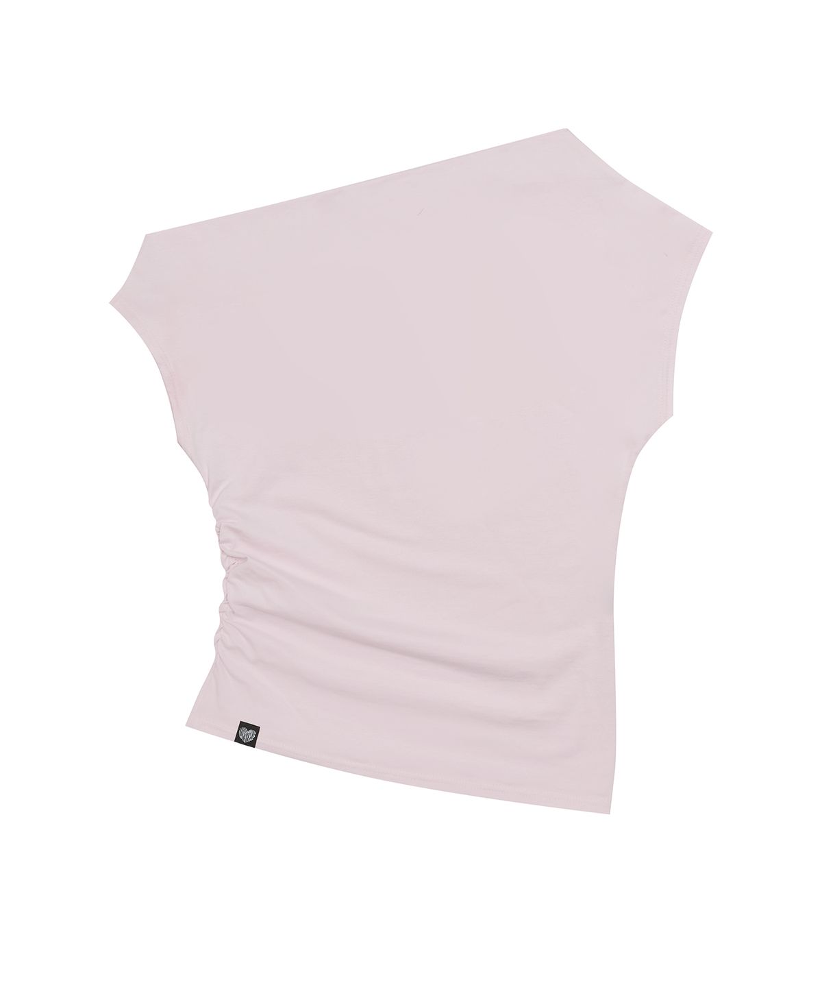 러브이즈트루(LUVISTRUE) SM GLITTER OFFSHOULDER TEE(PINK)