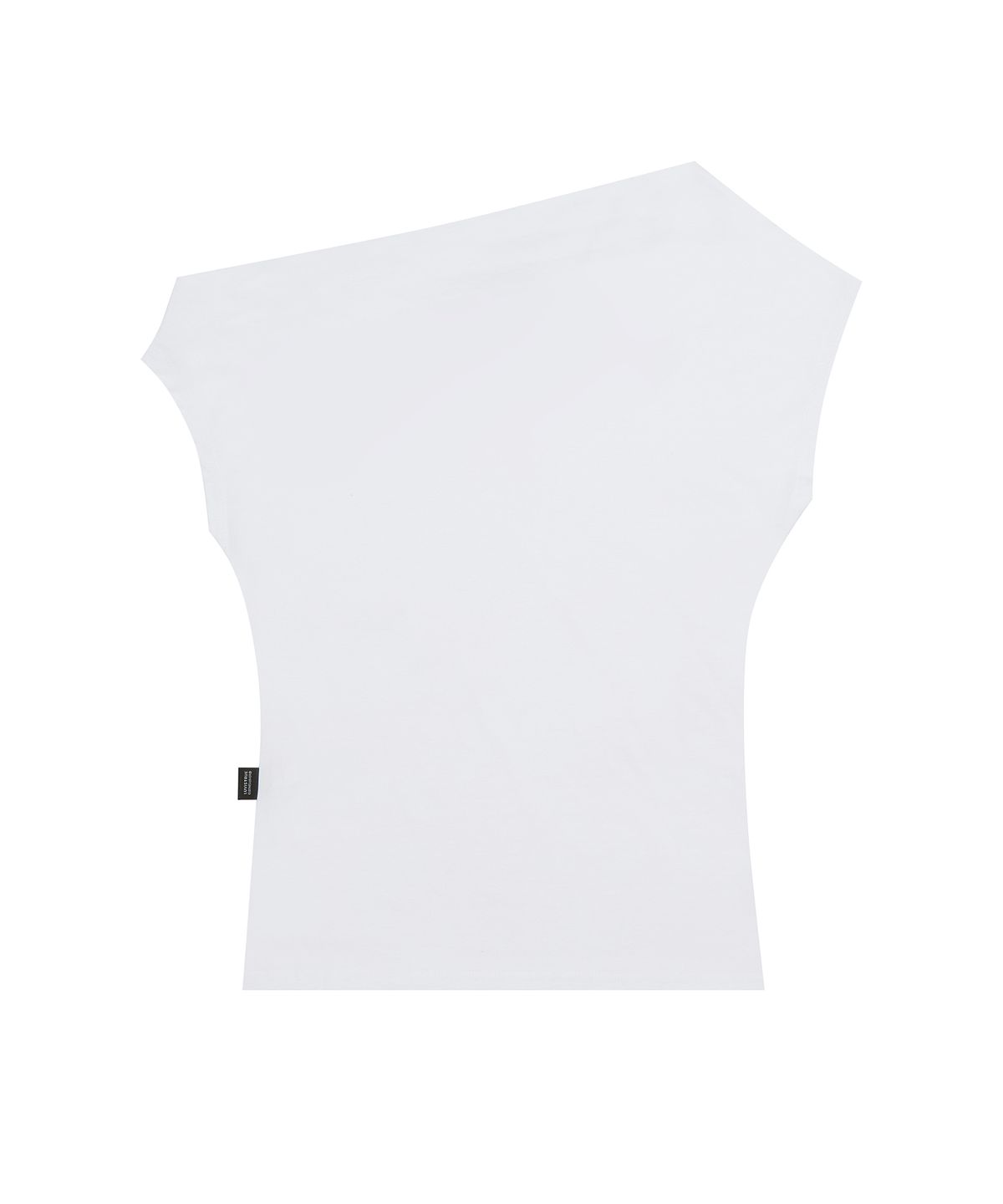 러브이즈트루(LUVISTRUE) SM SPANGLE OFFSHOULDER TEE(WHITE)
