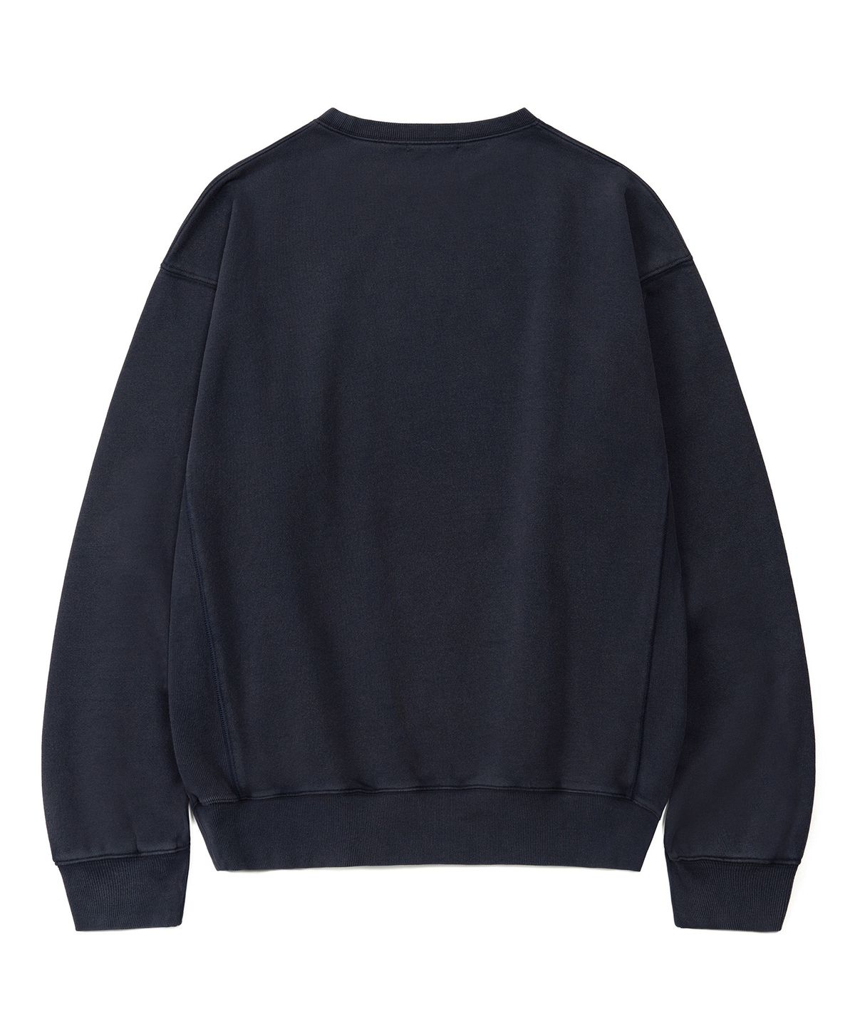 엑스컨테이너(EXCONTAINER) VTG 워시드 라운드 스웻 셔츠 (SMOKE NAVY)