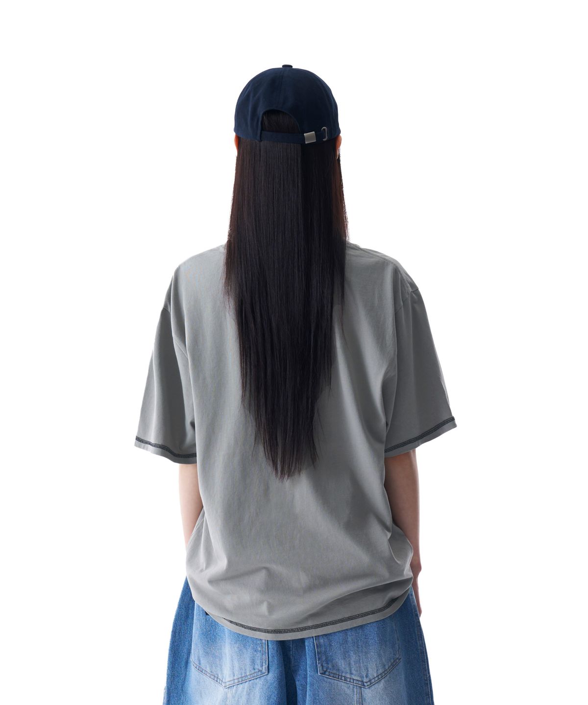 아캄(AAKAM) Cracked Sun Half Top (Khaki)
