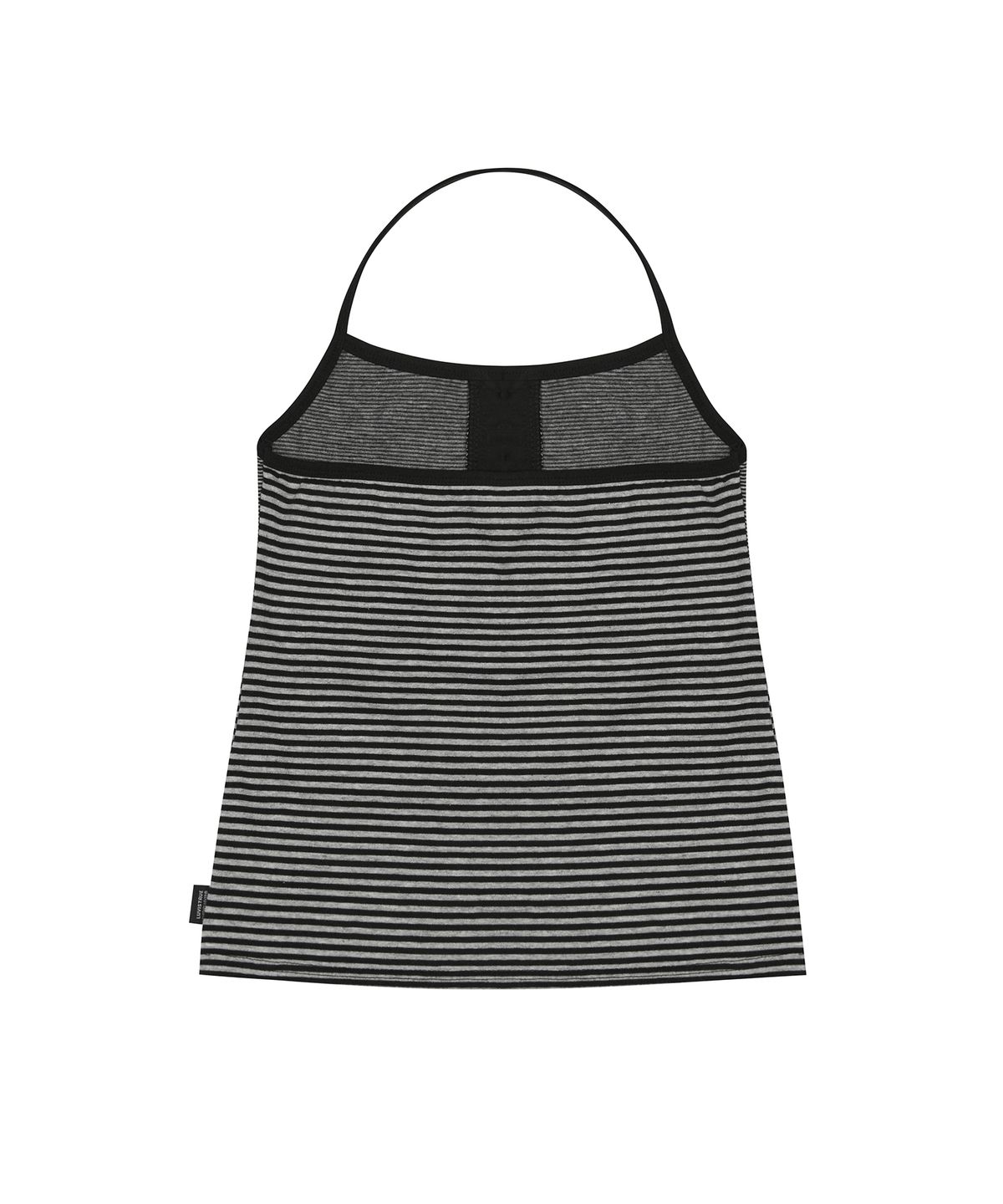 러브이즈트루(LUVISTRUE) SM STRIPE HALTERNECK(BLACK)