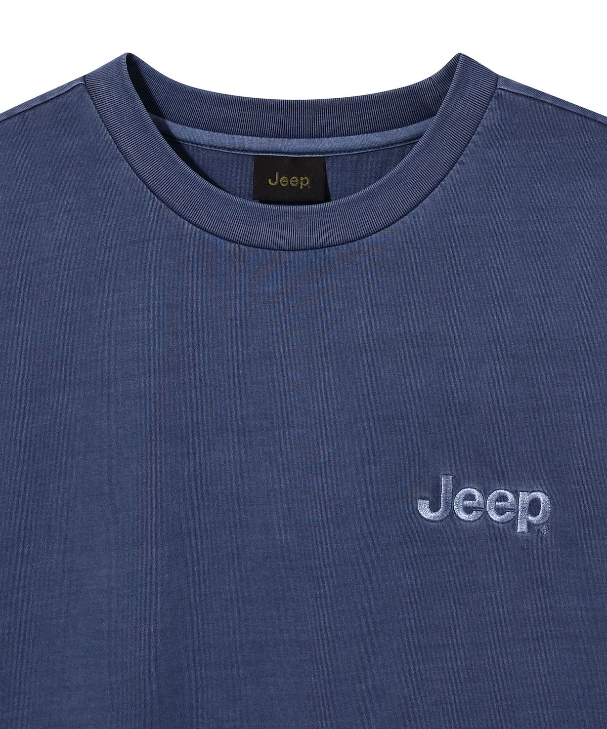 지프(JEEP) 피그먼트 M-Logo 그래픽 반팔티 (JQ5TSU673NA)