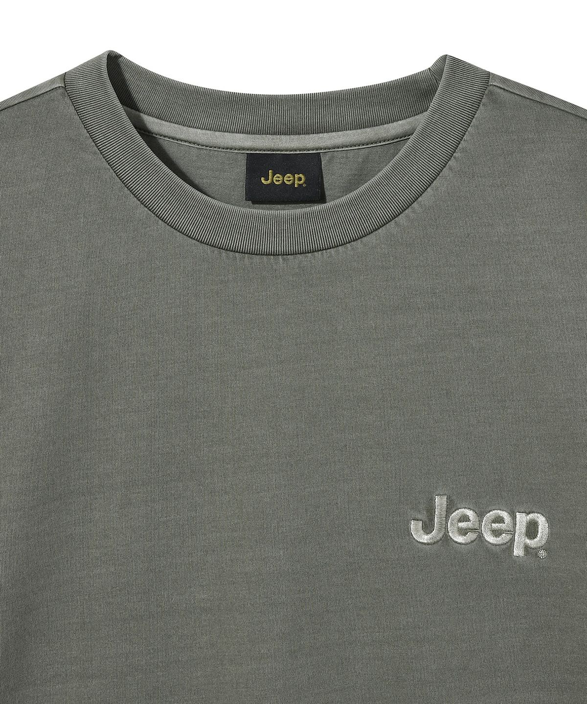 지프(JEEP) 피그먼트 M-Logo 그래픽 반팔티 (JQ5TSU673KH)