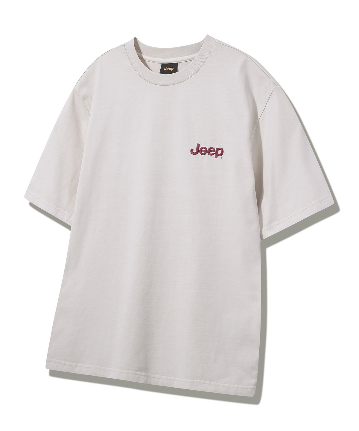 지프(JEEP) 피그먼트 M-Logo 그래픽 반팔티 (JQ5TSU673IV)