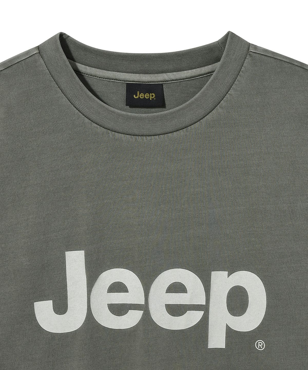 지프(JEEP) 피그먼트 빅 로고 반팔티 (JQ5TSU691KH)