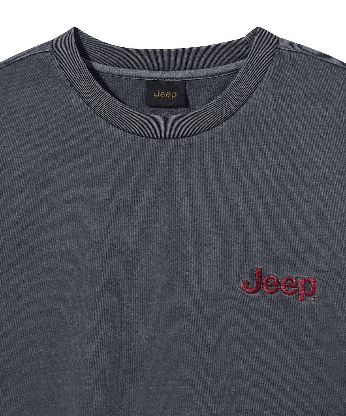 지프(JEEP) 피그먼트 M-Logo 그래픽 반팔티 (JQ5TSU673DG)