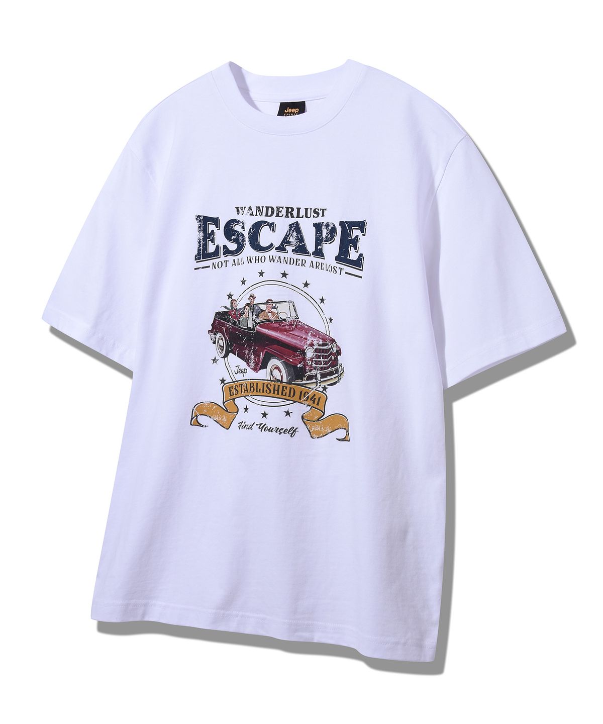 지프(JEEP) DUSTY 피그먼트 그래픽 반팔티 (JQ5TSU608WH)