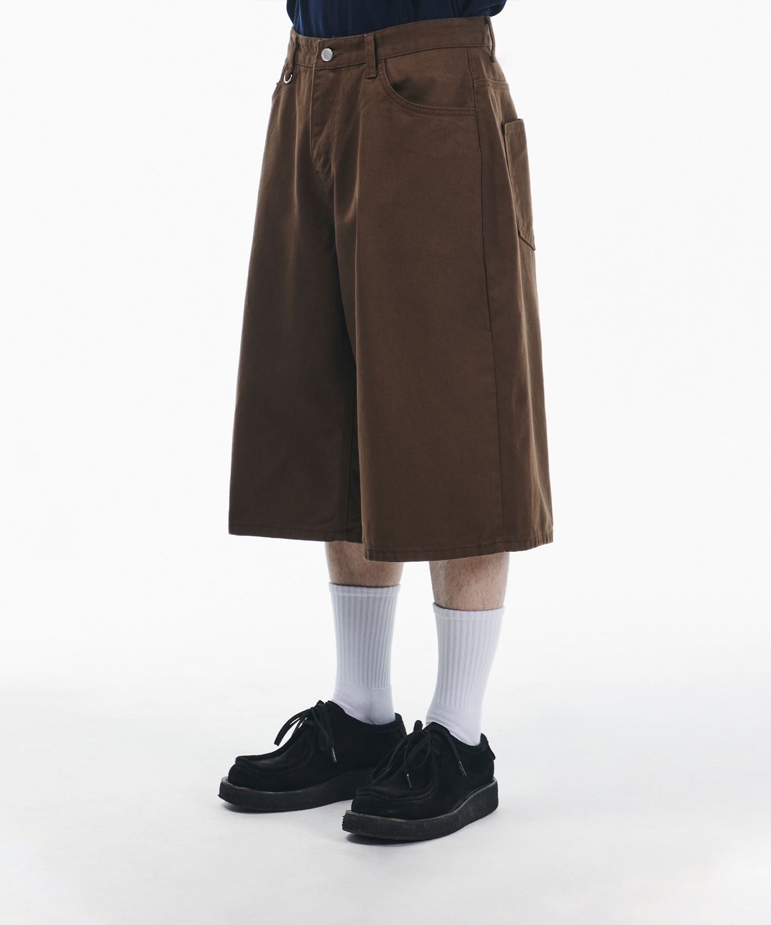 MUSINSA STANDARD_ビッグブラッシュロングバミューダパンツ_4色 MUSINSA公式 | SIGNATURE Summer Cotton D-Ring Bermuda Pants