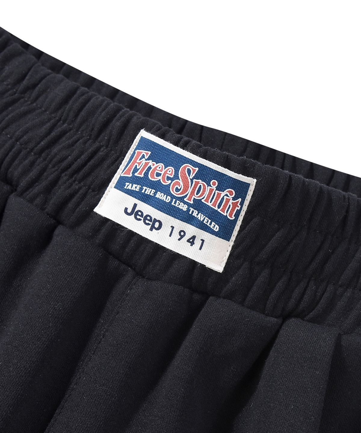 지프(JEEP) DUSTY 라벨 버뮤다 팬츠 (JQ5TSU974BK)