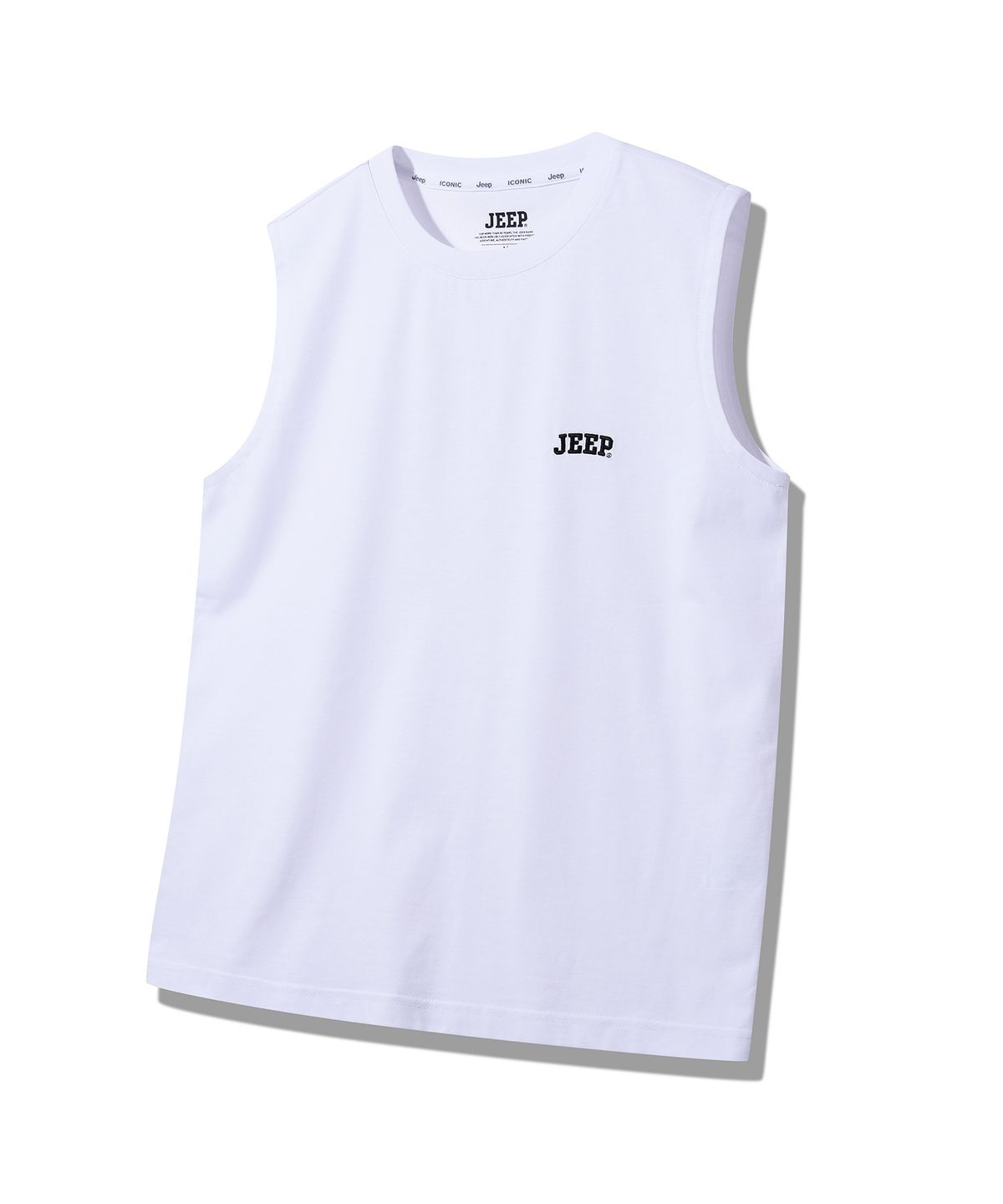 지프(JEEP) [2PACK] 아스킨 쿨 에어그램 민소매 티셔츠 (JR5TSU054BK)