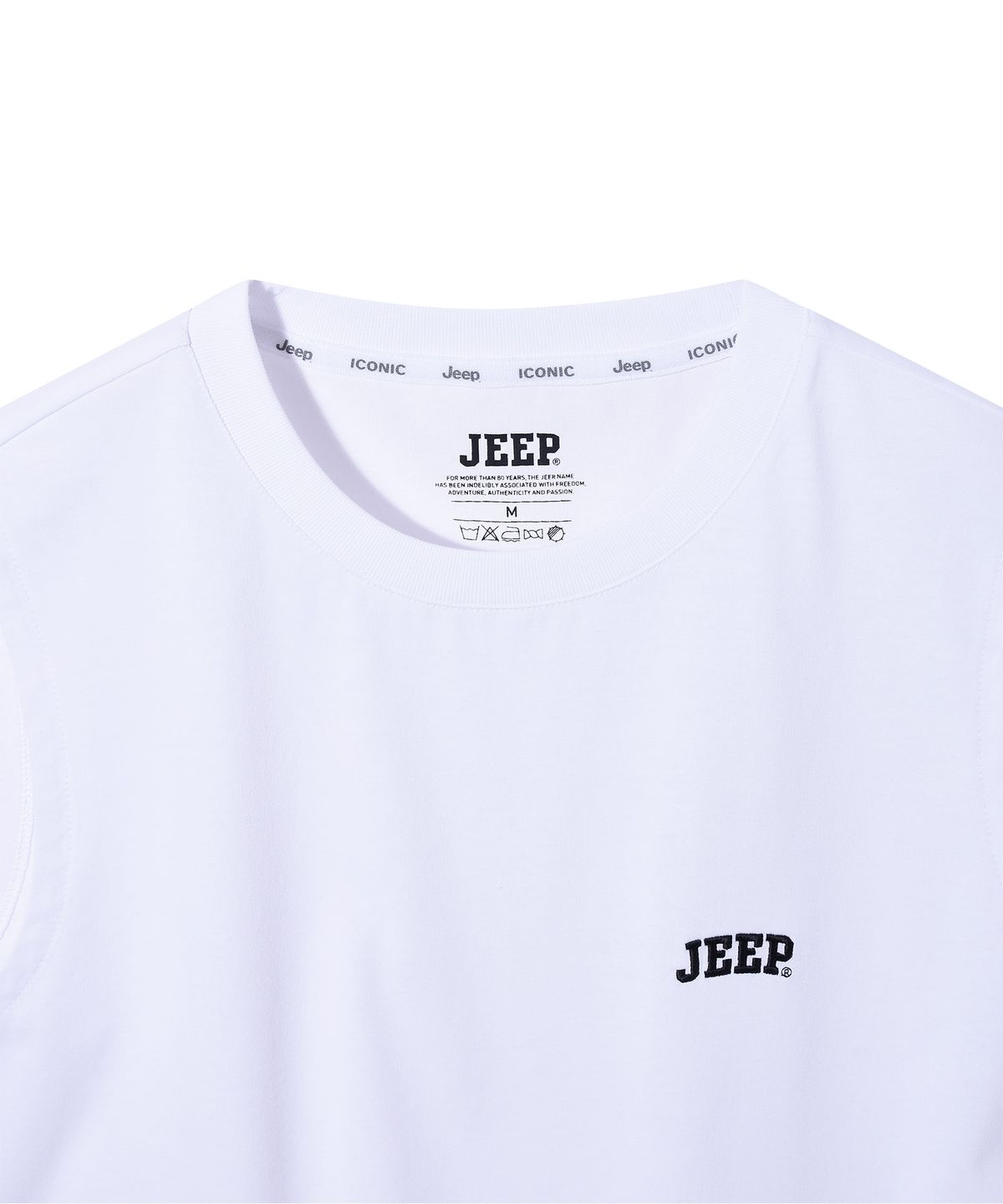 지프(JEEP) [2PACK] 아스킨 쿨 에어그램 민소매 티셔츠 (JR5TSU054BK)