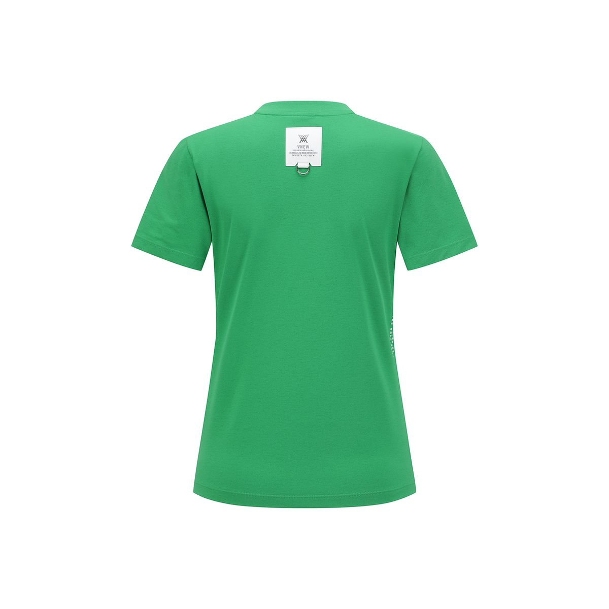 어뉴골프(ANEW GOLF) WOMEN SM ESSENTIAL ROUND SHORT T-SHIRT_GN
