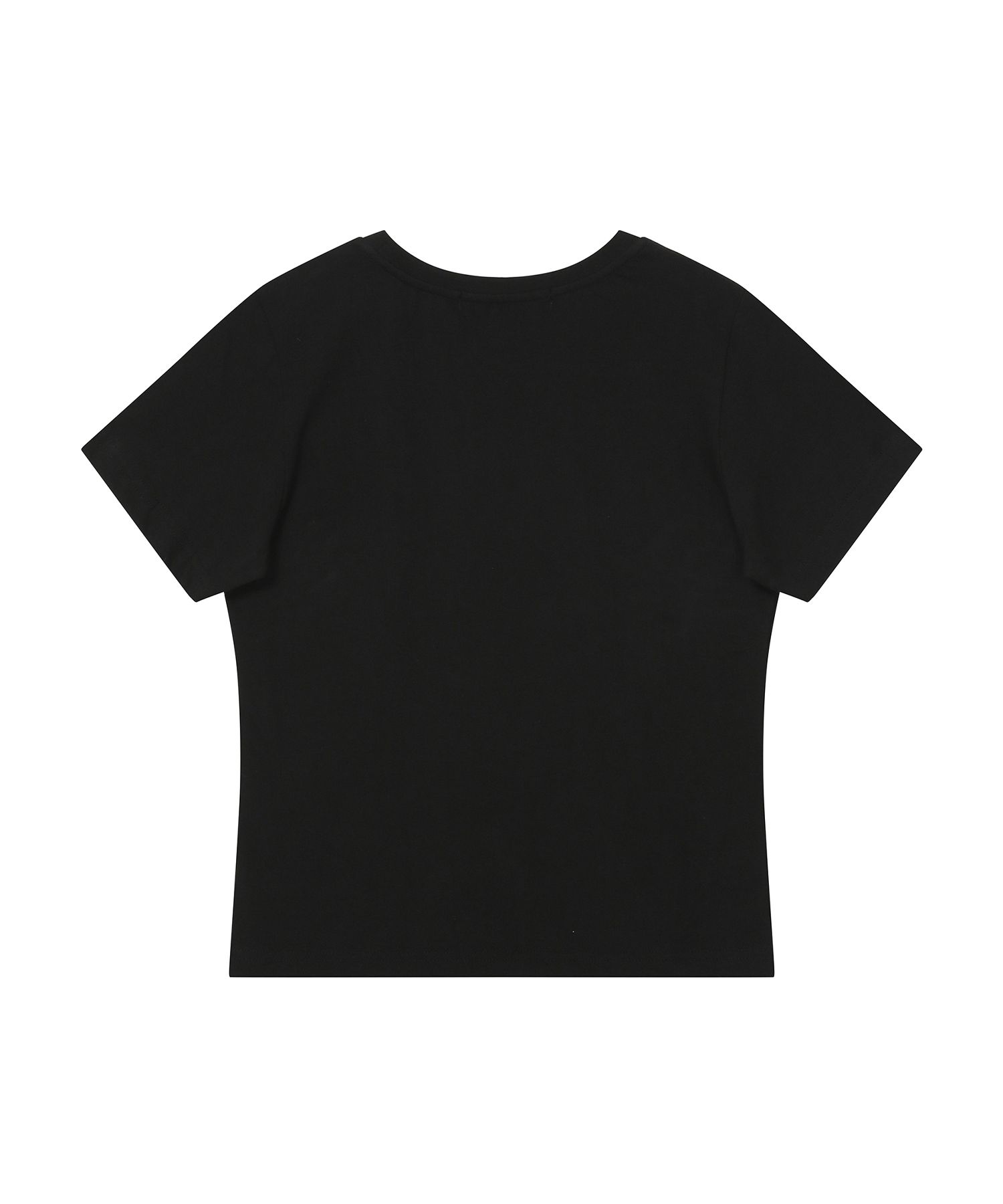 ◆25SS BAUF 3 logo dot slim fit t-shirt/4色◆ MUSINSA公式 | BAUF 3 logo dot slim fit t-shirt [black]