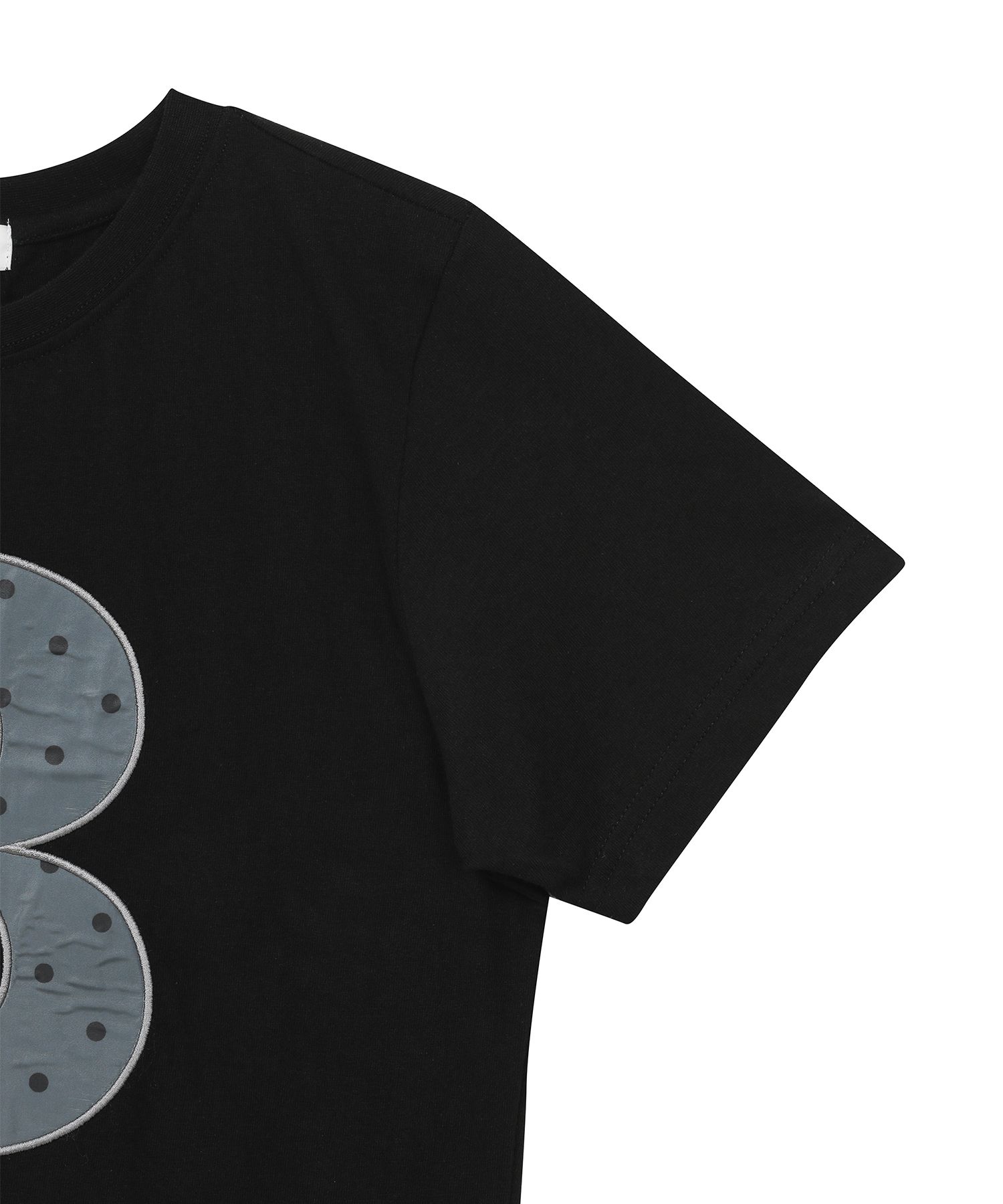 ◆25SS BAUF 3 logo dot slim fit t-shirt/4色◆ MUSINSA | BAUF 3 logo dot slim fit t-shirt [white]