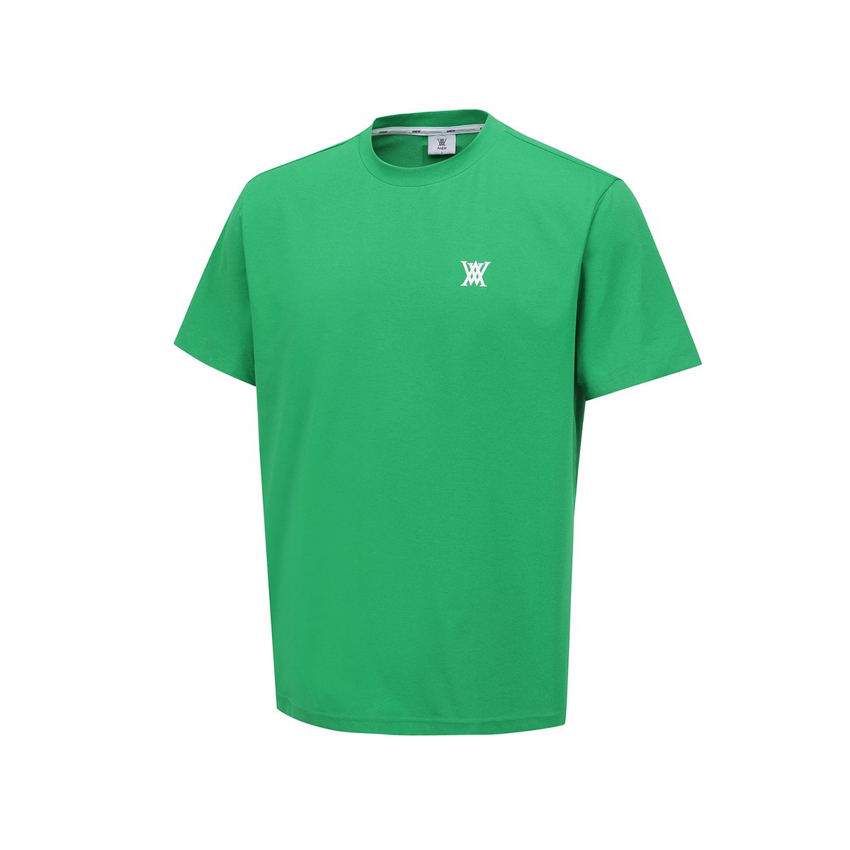 어뉴골프(ANEW GOLF) MEN SM ESSENTIAL ROUND SHORT T-SHIRT_GN