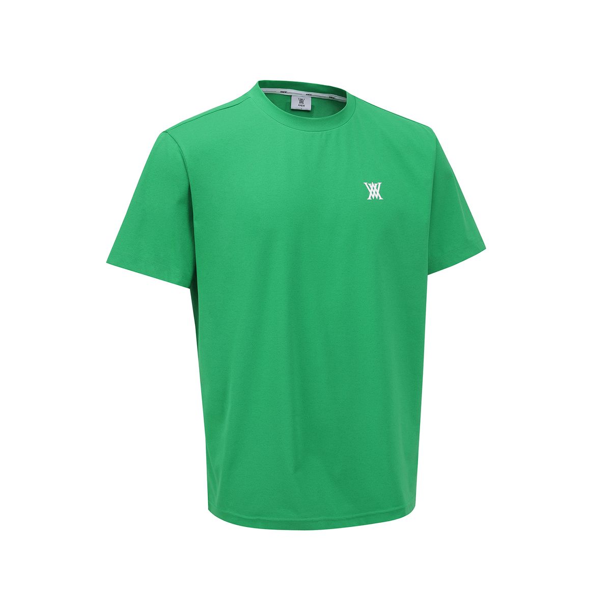 어뉴골프(ANEW GOLF) MEN SM ESSENTIAL ROUND SHORT T-SHIRT_GN