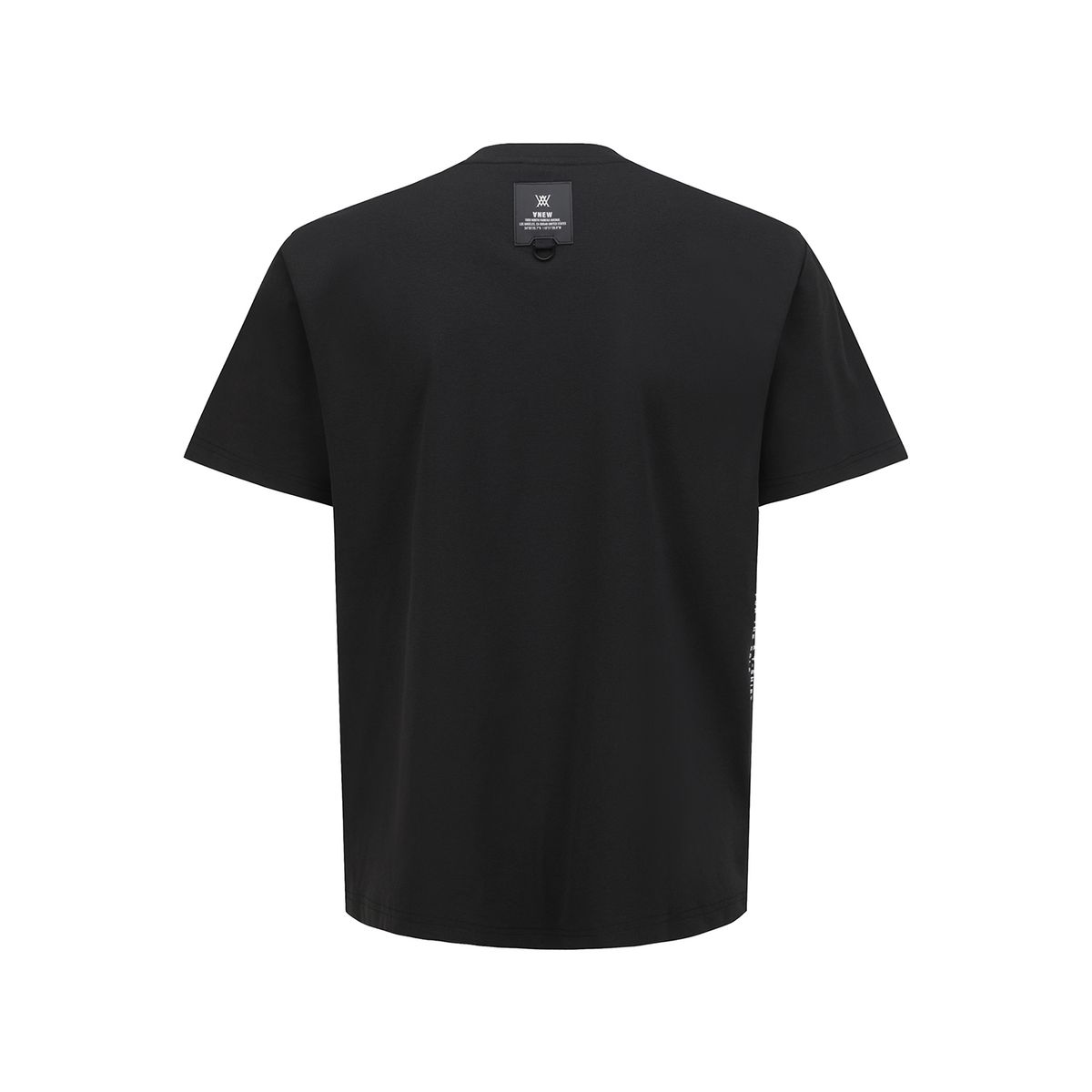 어뉴골프(ANEW GOLF) MEN SM ESSENTIAL ROUND SHORT T-SHIRT_BK
