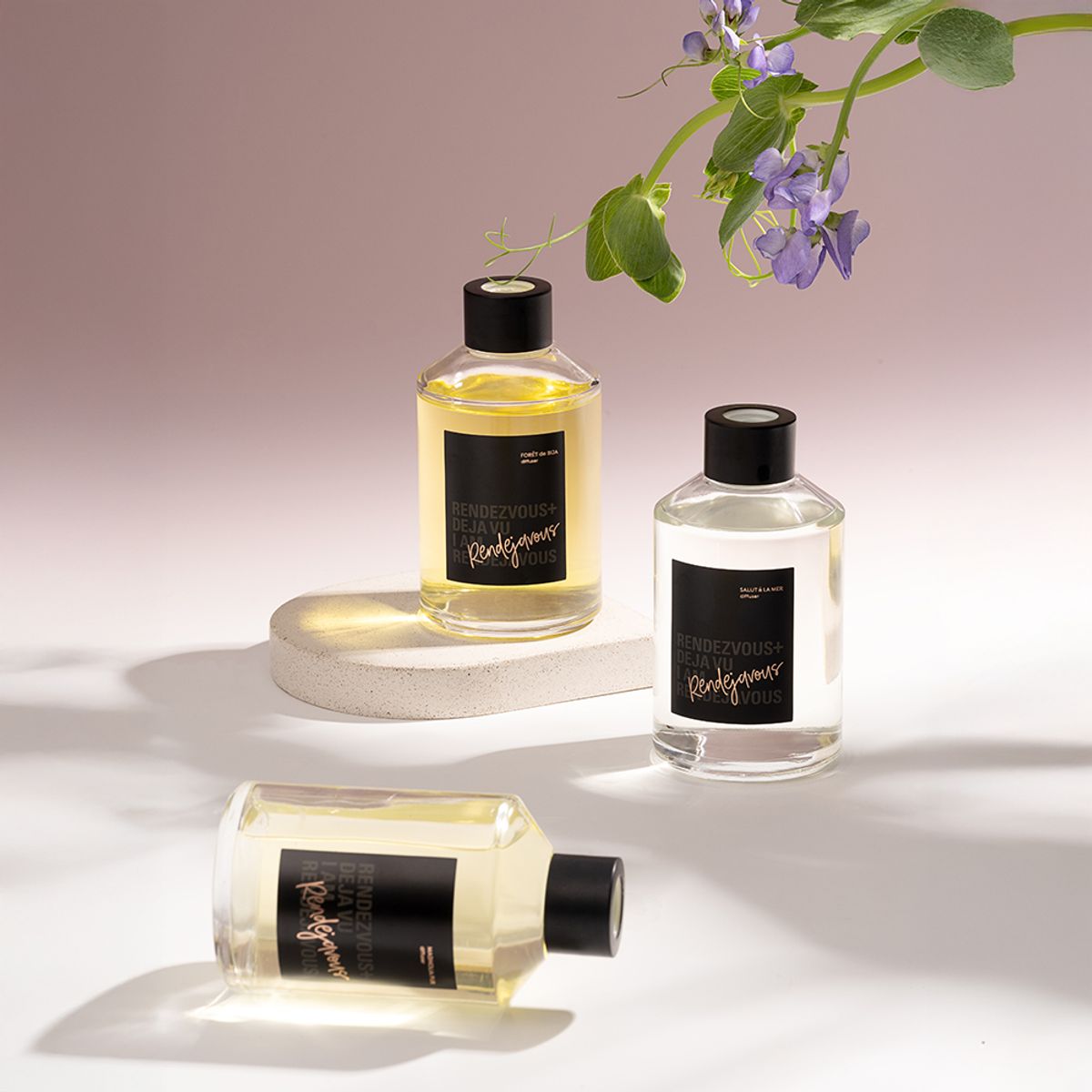 랑데자뷰 뷰티(RENDEJAVOUSBEAUTY) 퍼퓸 디퓨저 200ml 트리오세트